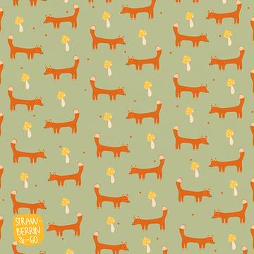 Little fox pattern
