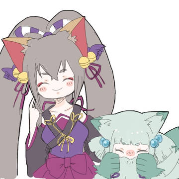 イズナと出雲で