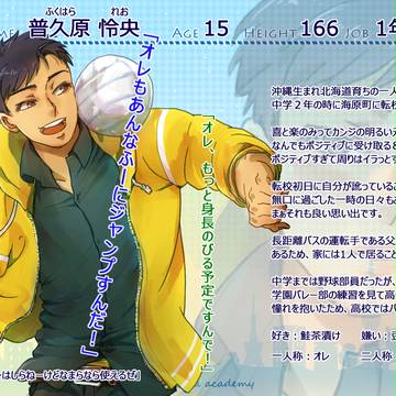 【うみ学】普久原 怜央【名簿】