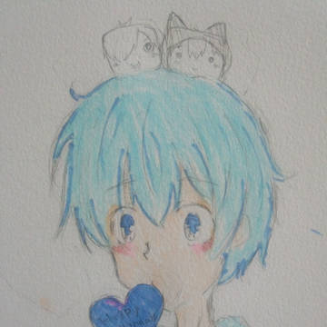 色を塗りました。