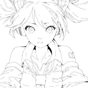 線画