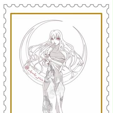 【金星号】百目の月葉【記念切手】