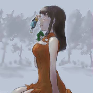 妖精王と巨人族の娘