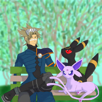 獅子と相棒たち