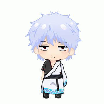 銀さんが見てる…