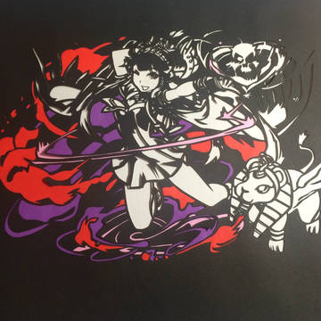 パズドラ切り絵【冥霊神・ネフティス】