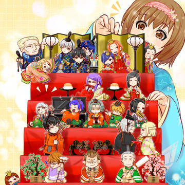 喰種なヒナ祭り＆月山さんお誕生日おめでとう！