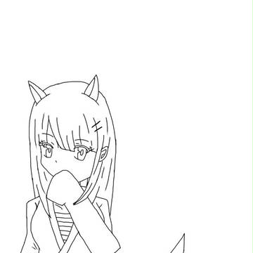 線画です