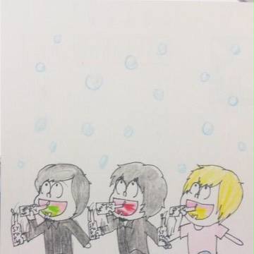 雪にシロップ