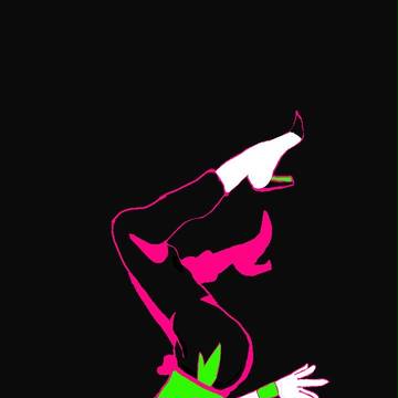 マゼンタハイヒール