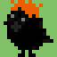 日向カラスのドット絵