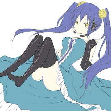 青髪ミクさん