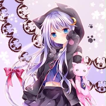 猫耳パーカー弥生ちゃん