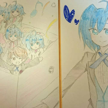ライド ザ ステージの差し入れ絵