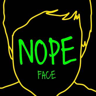 NOPE Face - Vector Art