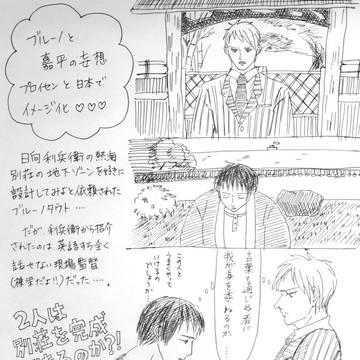 普と日で建築家列伝（妄想）