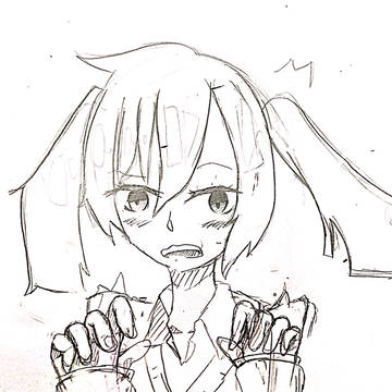 ツンデレ貴音(下絵?的な)