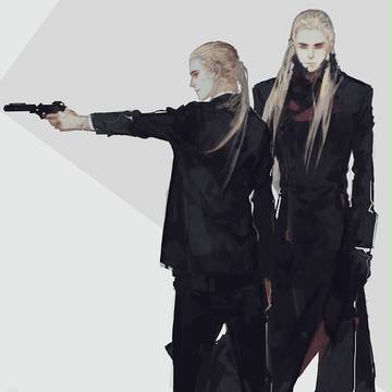 Legolas & Thranduil