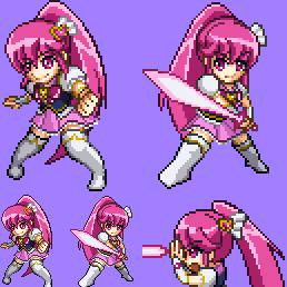 ドット絵 デフォルメ キュアラブリー