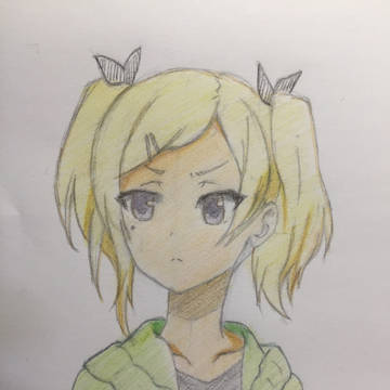 矢野エリカ 模写 色付き