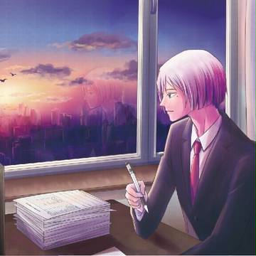 アート　仕事中