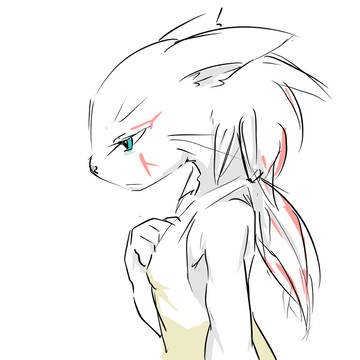 じーっ
