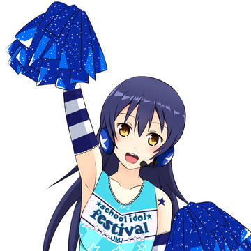 チア海未ちゃん