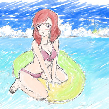 ラブライブ！　真姫ちゃん　(すし5日目)