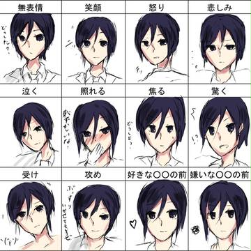 薬研さんで表情練習