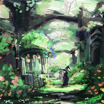 背景ワンドロ