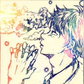 夜明けと蛍 ぱなまんver