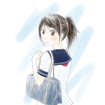 制服少女