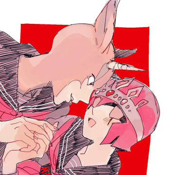 【女体化・学パロ】チェックとガゼル