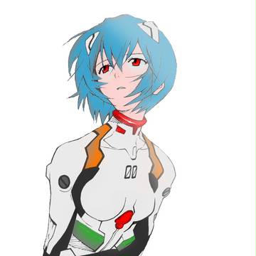 EVANGELION Ayanami Rei Colored
