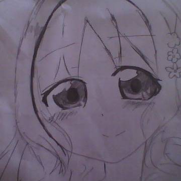 落書きラブライブ風ユイたそ
