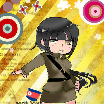 my hetalia oc (north korea)