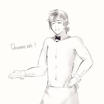 ポルトさんの裸執事