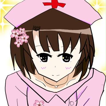 ナース姿の加藤恵