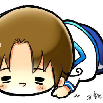 羊毛下書きたれいたちゃん