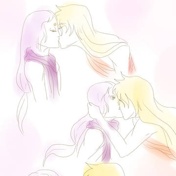 a kiss