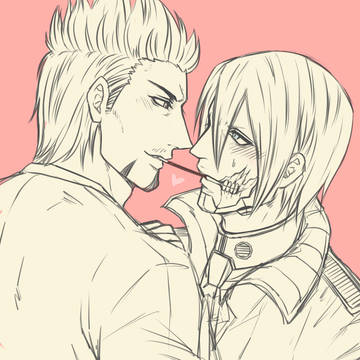 [腐向け][落書き漫畫]小アド