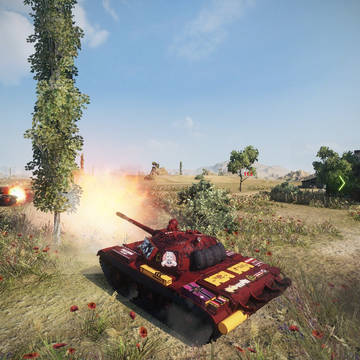 WOT自用痛戦車T-55NVA