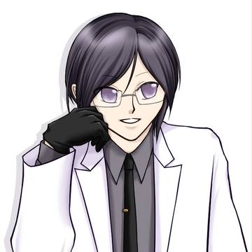 白衣と眼鏡と手袋と