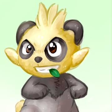 ヤンチャム、Pancham、顽皮熊猫