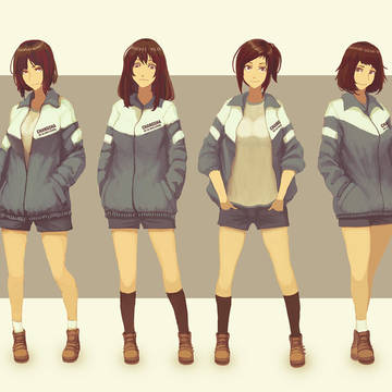 schoolgirls