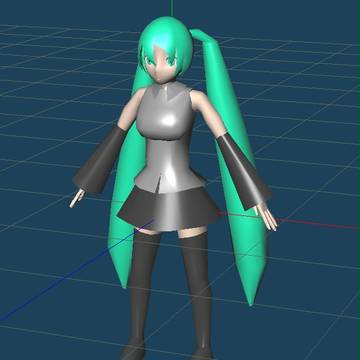 ミク作ってみた
