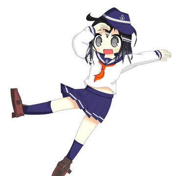 暁ちゃん（差分付き）