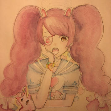 うさぎ女の子