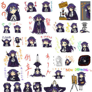 LINEクリエイターズスタンプ見本