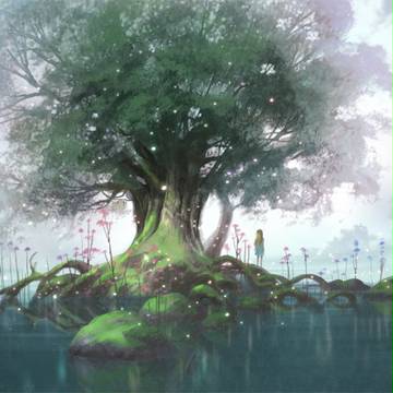 【ワンドロ】大樹のみる夢